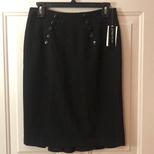 Black pencil skirt NWT